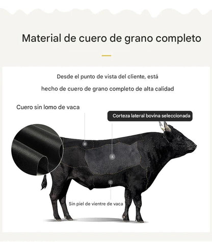 👢🔥【Tallas 35-40】40% de descuento - 👍 Nuevas botas estilo retro de cuero suave para principios de otoño 2025, transpirables y cómodas