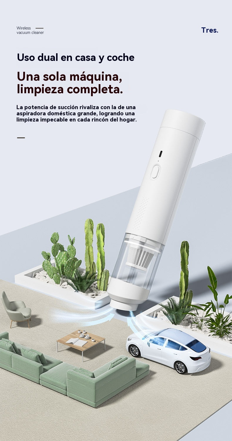 🔥¡Oferta 50%!【Set de 7 piezas】👍Aspiradora de mano superpotente, soplador portátil✅