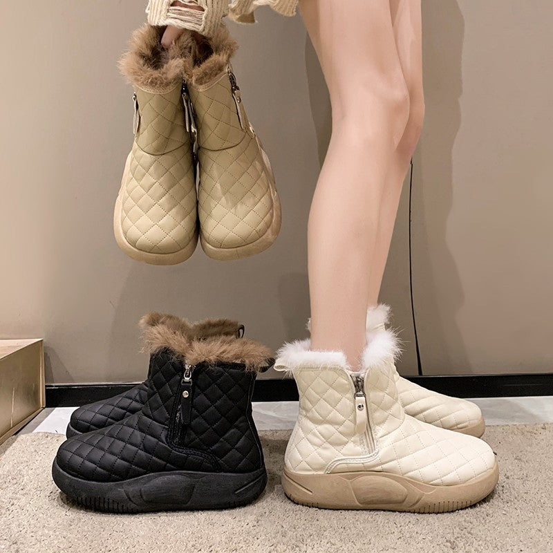 🔥Vremenski ograničena promocija👢 【35-40】 2024 Nove ženske tople čizme za snijeg s debelim potplatom3814056