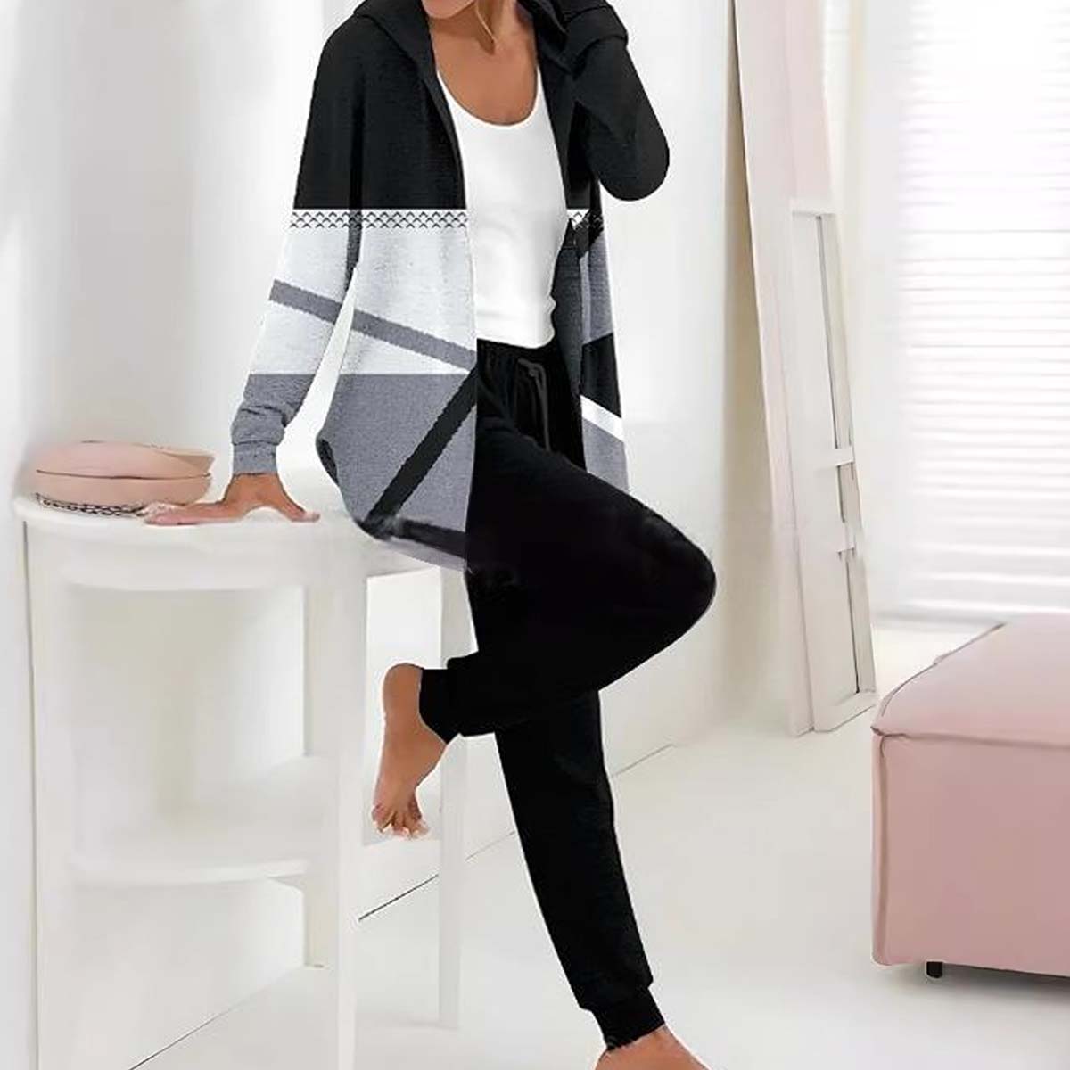 💃 Nueva oferta, compra 1 y llévate 1 gratis 💖 Nuevo conjunto de algodón sencillo para otoño e invierno 2025