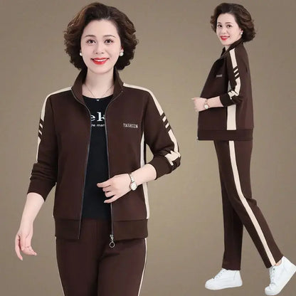 🔥【50% popusta】🔥【Jakna + hlače】😍 Novi jesenski casual sportski komplet, veće veličine 【M-5XL】