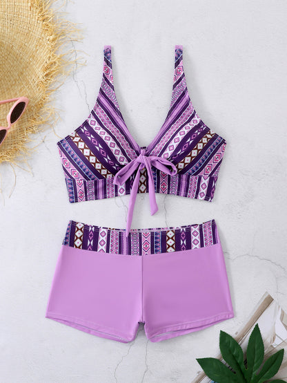 🏊‍👙【Kupite 1, dobijte 1】🌴 Elegantni kupaći kostim za veće veličine s printom