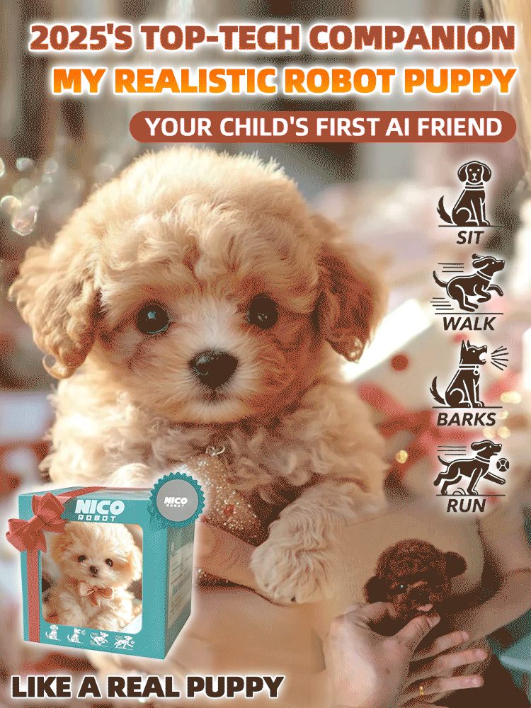 🐶 ¡Descuento especial 🔥 Mi peluche de cachorro robot