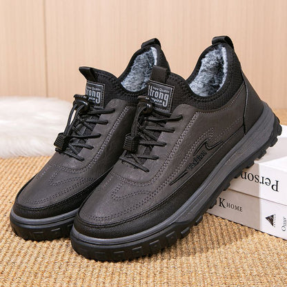 👟Nova ponudba – 50 % popusta 【39-44】🔥Moške zimske bombažne čevlje, tople in udobne, mehke snežne škornje, debela bombažna podplata, športni čevlji iz žameta