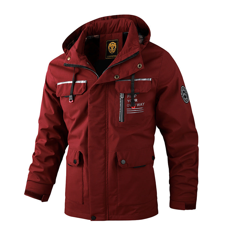 🔥50% popusta danas🔥【M-6XL】2026 Nova muška debela, topla, vjetrootporna i vodootporna jakna
