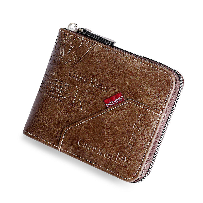 🎉Nuevo lanzamiento 43%🎉【Compra 1 y llévate 1 gratis】Cartera de mano multifuncional de cuero genuino suave para hombre