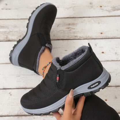 没🔥【35-48】Unisex zimske čizme s plišanom podstavom - tople, udobne i neklizajuće za hladno vrijeme.