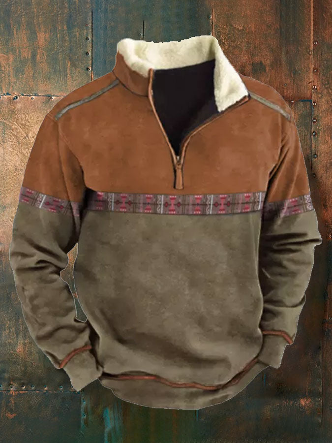 👕【35% KEDVEZMÉNY】【S-4XL】2025-ös őszi-téli férfi divatos, meleg hosszú ujjú pulóver 3D nyomattal