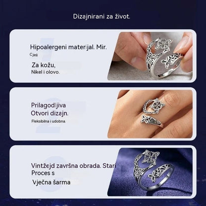 💍💖S925 srebrni prsten s keltskim čvorom, 🎁kupi 1 i dobij 1 gratis✨