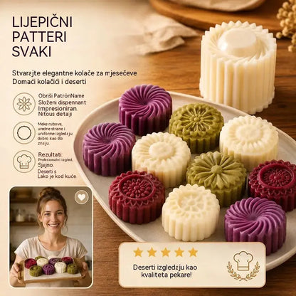 💥【Kupi 2, dobij 2 gratis – set od 4 komada!】✨😍 Kreativan, obostran i sklopiv kalup za kekse