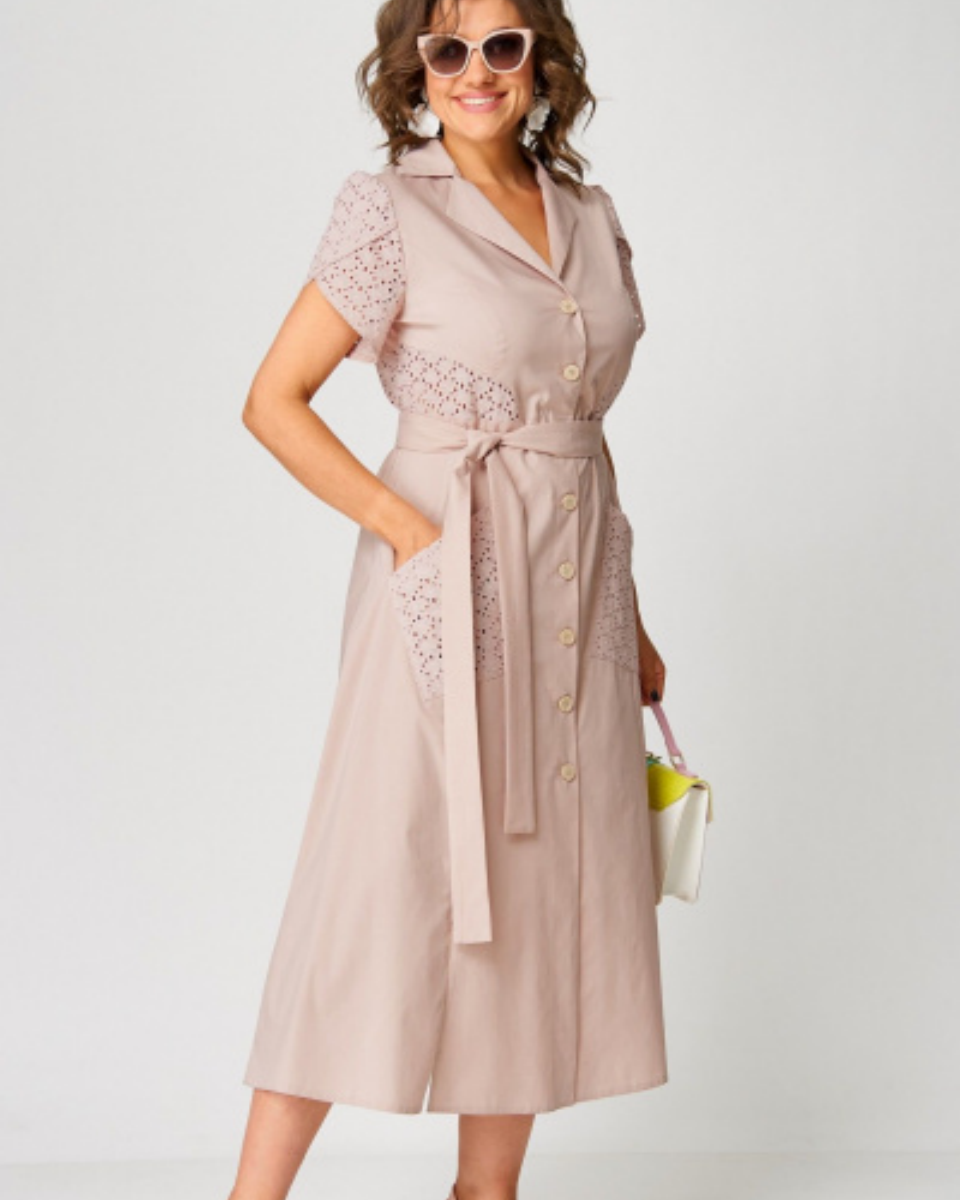 💞【S-5XL】Vestido de algodón nuevo, moderno, informal, suave y agradable para la piel de 2025. 