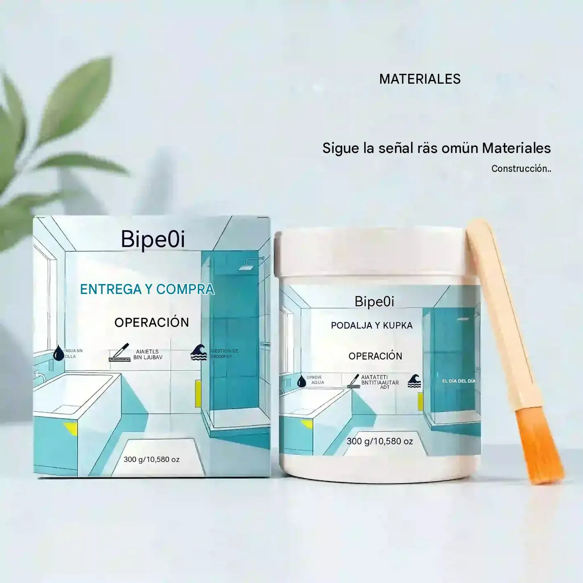 Kit de pintura a base de agua para el acabado de azulejos y bañeras.