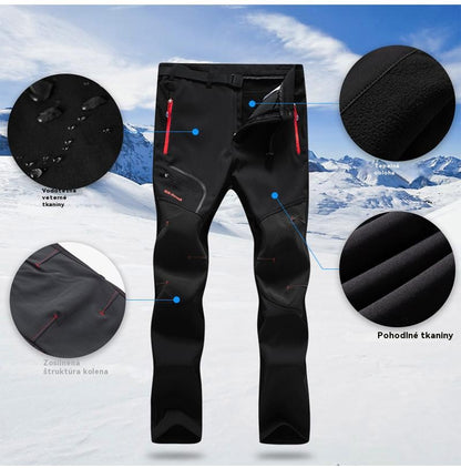 【43% zľava】[S–5XL] Nové pánske nepremokavé a teplé voľnočasové nohavice na jeseň a zimu 2025