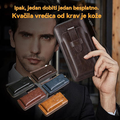 💼Ograničena ponuda: 45% popusta, ručno rađeni kožni muški novčanik, savršen višenamjenski dizajn