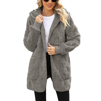 ☃️Descuento limitado del 39%❄️【Compra 1 y llévate 1 gratis】[S-5XL]🌸Nueva temporada de invierno: Chaqueta casual de mujer con forro de franela a cuadros