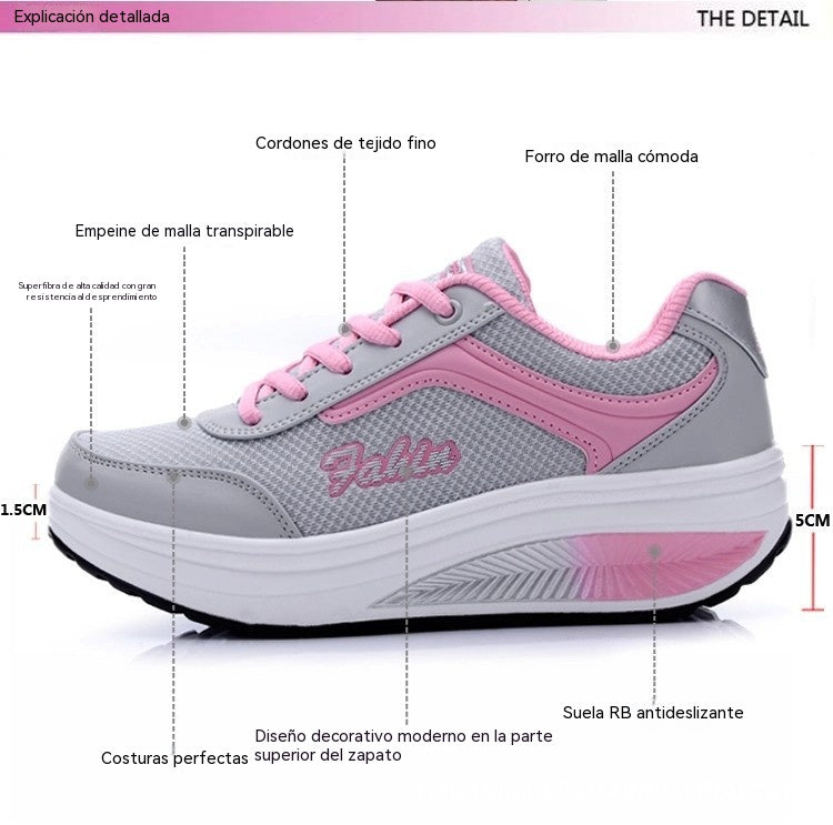 💥👟【50% de descuento】【Tallas 35-43】Zapatillas deportivas casuales de mujer, modernas y transpirables, nueva colección otoño-invierno