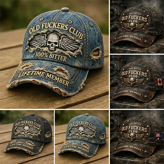 🧢Old Boys Club – Retro bejzbolska kapa