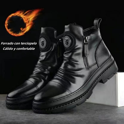 🔥⏳【39-44】2024 Bestseller: Visokokvalitetne muške nove ručno rađene čizme od prave kože, vrhunska kravlja koža3839231