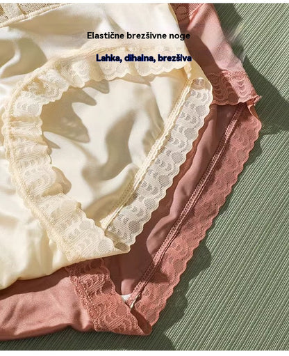 🩲【Ponudba za omejen čas pozimi】Nova visokotajsna spodnja perila iz čipke, seksi, lahka, luksuzna in prijetna za kožo. ✨💖