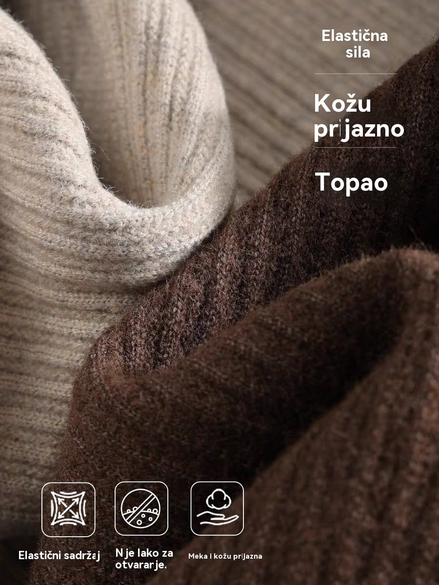 🔥🆕 Najprodavanija novost s 40% popusta 🧥✨ Muški pulover s patentnim zatvaračem velikih veličina, jednostavan i lako kombiniran.