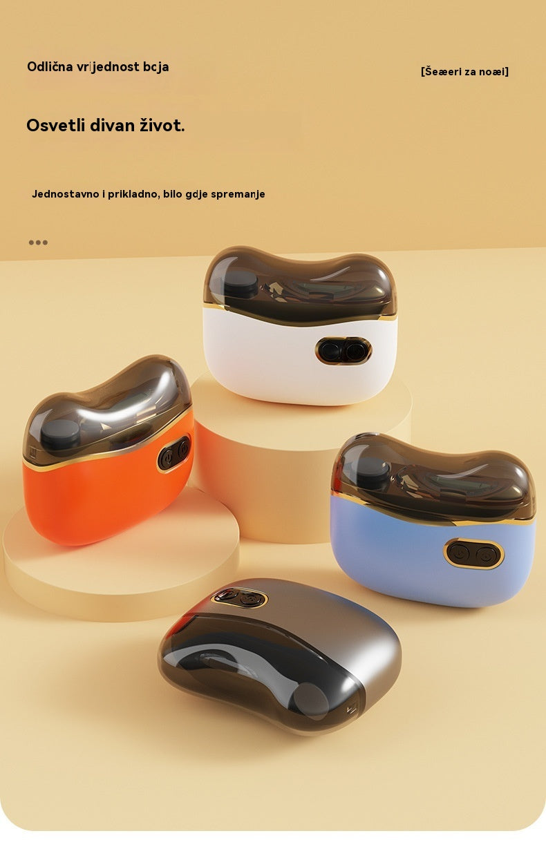 ✂️💅🔥¡Compra 1 y llévate otro gratis!🔥 Lima de uñas eléctrica multifuncional, cortauñas eléctrico con protección antipellizcos