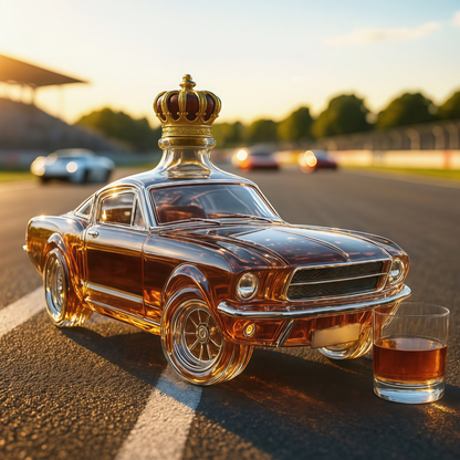 🏎️🍷🎁 Botella de whisky creativa en forma de coche — estilo y valor coleccionable