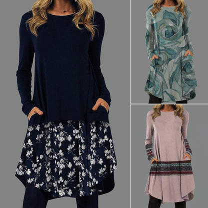 🔥✨【S-5XL】Nove vintage haljine etničkog stila s različitim cvjetnim uzorcima, dostupne u više varijanti--3841252