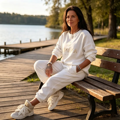 🍁Novi dolazak rane jeseni🍂【S-5XL】Nova serija ženskih ležernih odijela, gornji dio s printom u kombinaciji s hlačama širokih nogavica