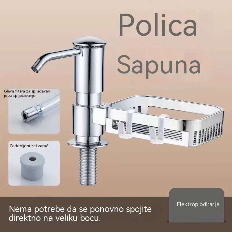 Komplet produžne cijevi za dozator sapuna – jednostavna ugradnja i praktična uporaba