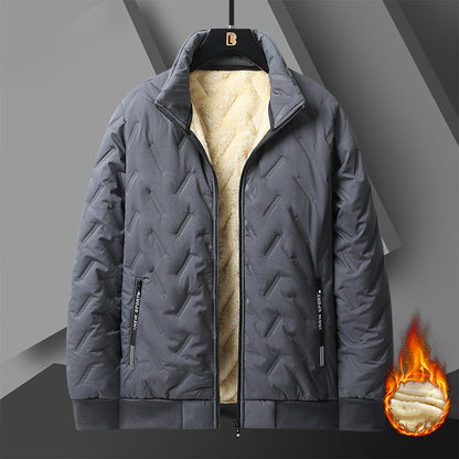 🧥 Chaqueta acolchada gruesa y abrigada para hombre, estilo casual, impermeable y cortaviento, ideal para otoño e invierno ❄️🔥