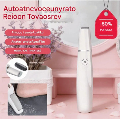 🦶🛁✨🔥50% popusta🔥 Novi električni valjci za masažu stopala, uklanjaju mrtvu kožu s peta, električni valjci za masažu stopala, pogodni za njegu stopala.