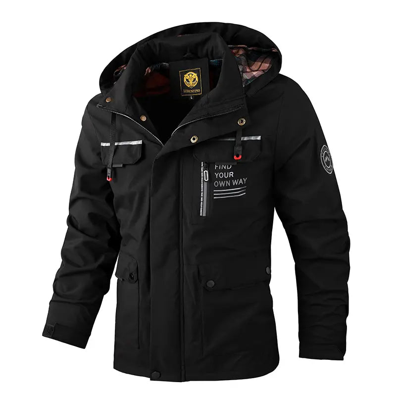 🔥50% popusta danas🔥【M-6XL】2026 Nova muška debela, topla, vjetrootporna i vodootporna jakna
