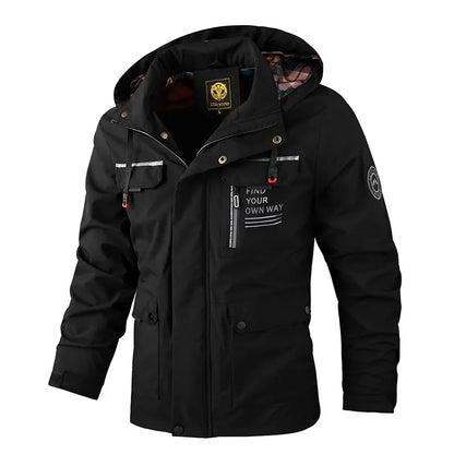 🔥50% popusta danas🔥【M-6XL】2026 Nova muška debela, topla, vjetrootporna i vodootporna jakna