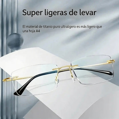 👓 Visokokvalitetne, izuzetno lagane i visokoprozirne profesionalne naočale bez okvira sa zaštitom od plavog svjetla. Unisex dizajn. ✨