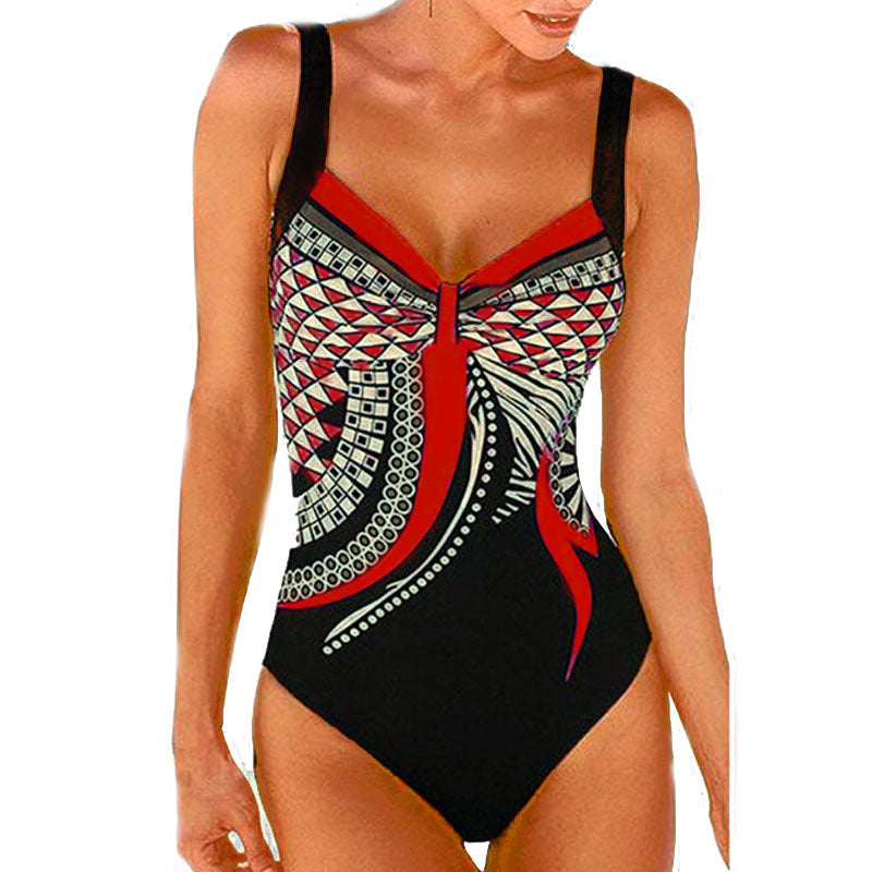🩱Sniženje na kraju sezone🏊‍♀️2025 Novi kupaći kostim s retro printom