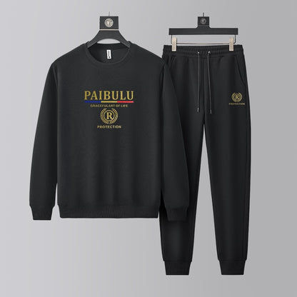 🔥Muško ležerno jesensko sportsko odijelo, novo👕👖【majica + hlače】