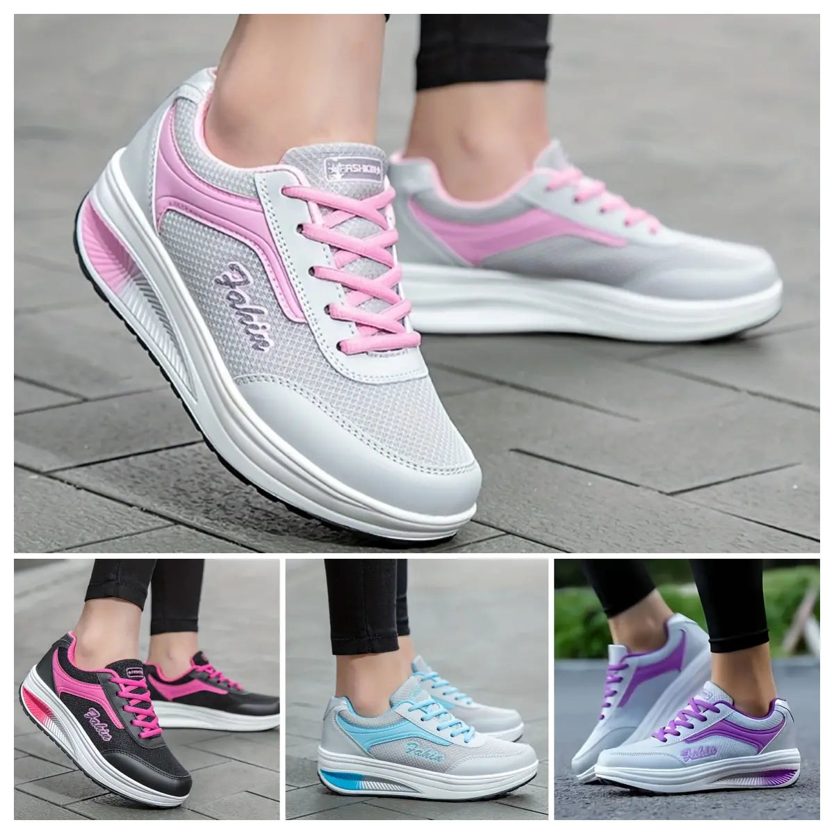🔥【50% popusta】👟【Veličine 35-43】Ženske moderne prozračne ležerne tenisice - vodootporne - prikladne za sve četiri kuta