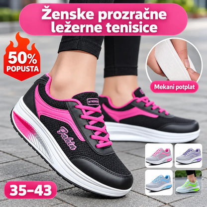🔥【50% popusta】👟【Veličine 35-43】Ženske moderne prozračne ležerne tenisice - vodootporne - prikladne za sve četiri kuta