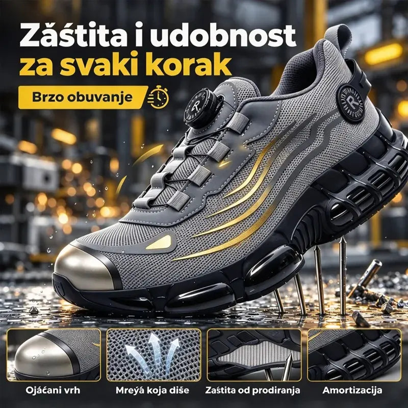 🥾🔥【Sniženo】Knauf radne čizme – čelična kapica, otporne na udarce i proboje, udobne i protivklizne