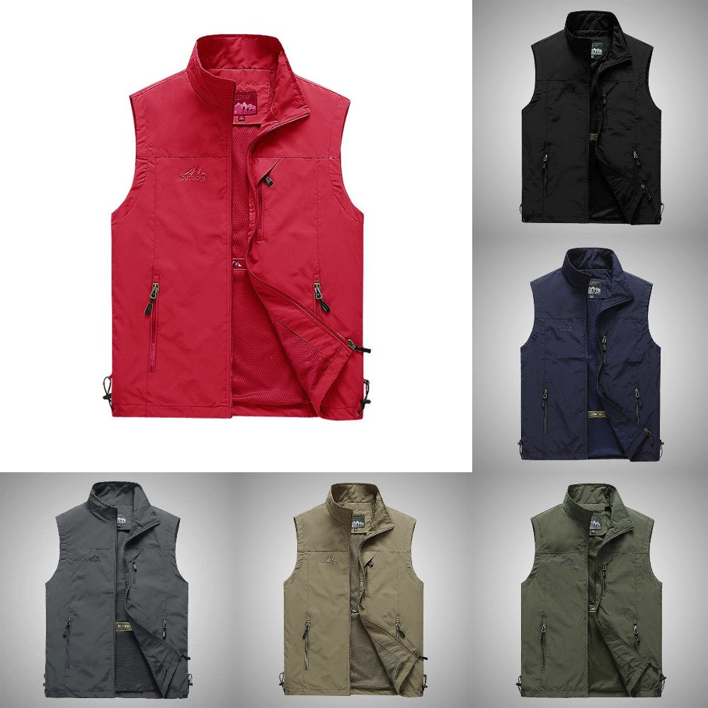 🔥🧥Nuevo lanzamiento con 41% de descuento【M-7XL】Chaleco outdoor casual de alta calidad para hombre en tallas grandes 2026