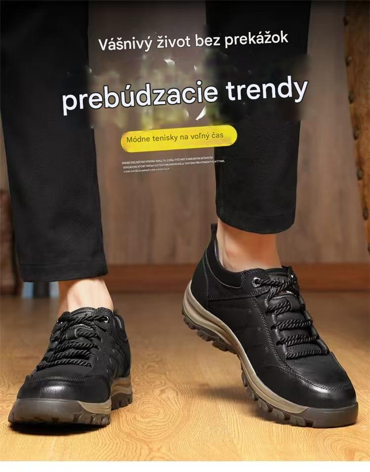 🔥👞Najpredávanejšie, 40% zľava – nové pánske módne kožené topánky na jeseň 2025, mimoriadne pohodlné