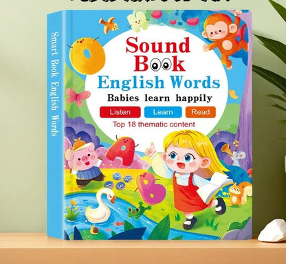 🔥📕Prikladno za djecu od 1 do 6 godina | Moja prva igračka s engleskim izgovorom - Interaktivna audioknjiga za djecu - Besplatna dostava