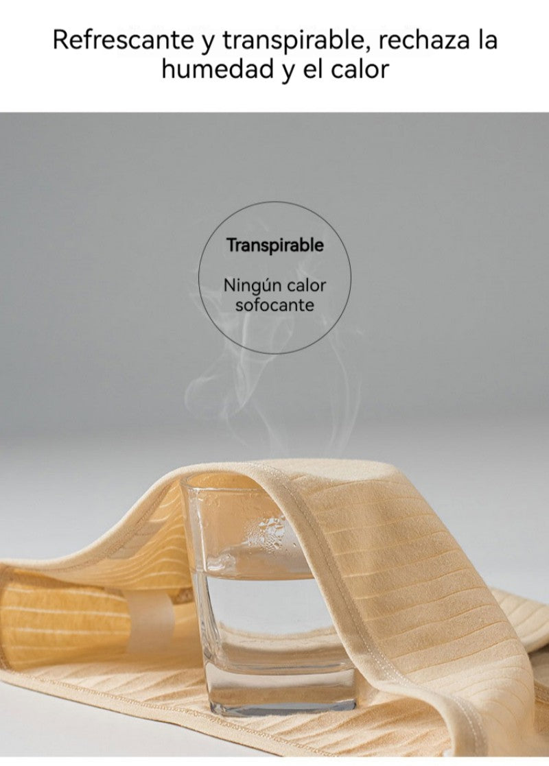 💓 (12 uds) Último día 40% de descuento — Bragas sencillas de cintura alta con efecto antibacteriano para mujer, aptas para peso de 35-65 kg