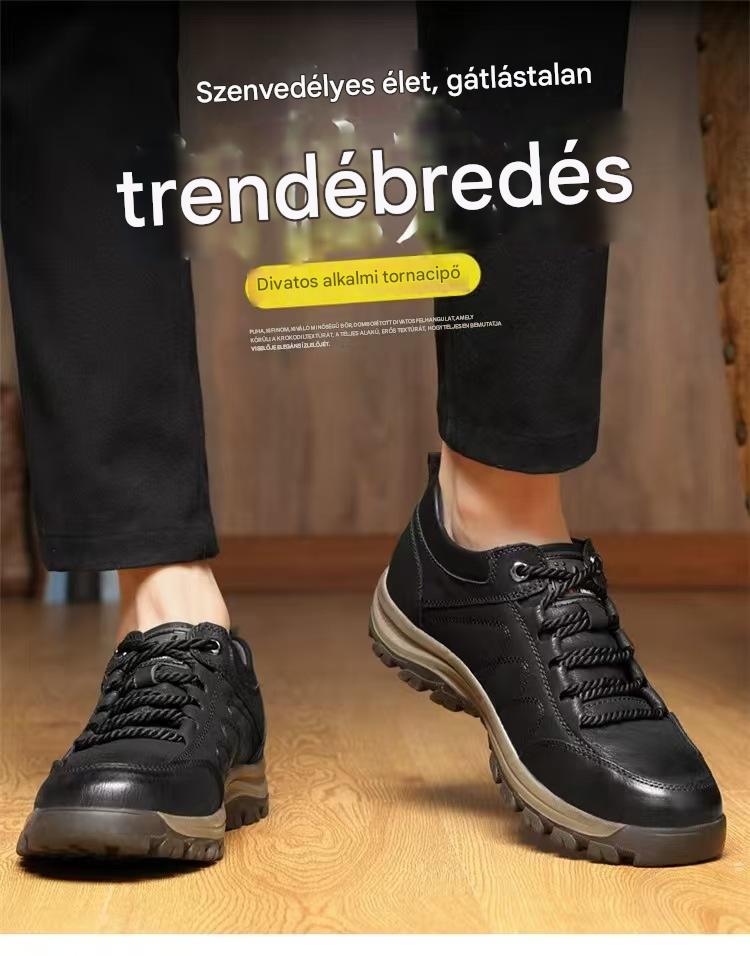 🔥 Árleszállítás és kiárusítás! 👞 Legnépszerűbb modell — 2025 kora őszi új, divatos férfi bőrcipő, rendkívül kényelmes viselet