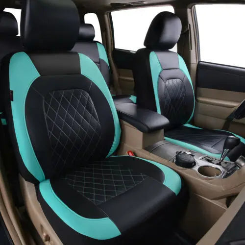 🚗🚗🤩 Univerzalni set presvlaka za autosjedala od mekane kože s prozračnom mrežicom ✨ Brza dostava, ograničena ponuda, dostupne zalihe – Ne propustite