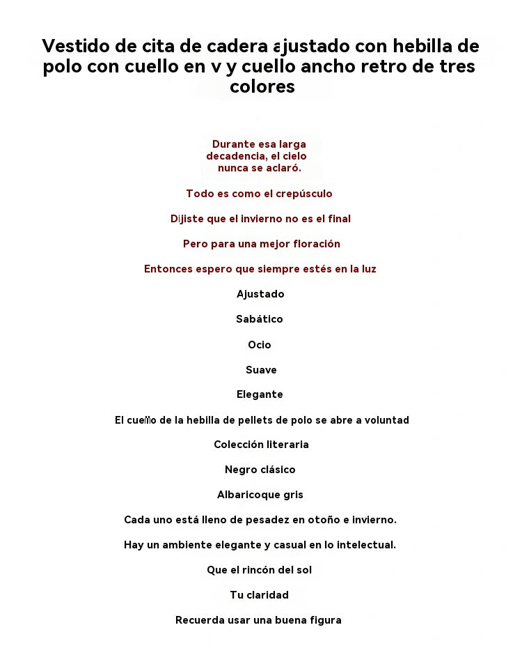 🎁Vestido elegante y entallado de manga larga confeccionado en puro algodón para mujer, estilo francés, irradia calidad.