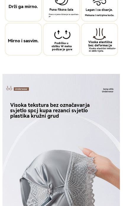 😍1 set od 4 komada✨【L-4XL】Novi čipkasti grudnjak s savršenim zatezanjem i podizanjem, čvrstim košaricama, ujednačenim dizajnom ✅️ Plaćanje pouzećem