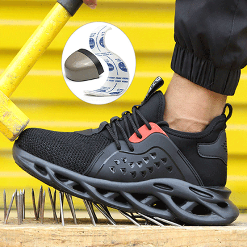 Popust na novi proizvod 💥 Muške radne cipele 39-48 ✅ prozračne i otporne na udarce ✅ otporne na probijanje ✅ neklizajuće ✅ udobne