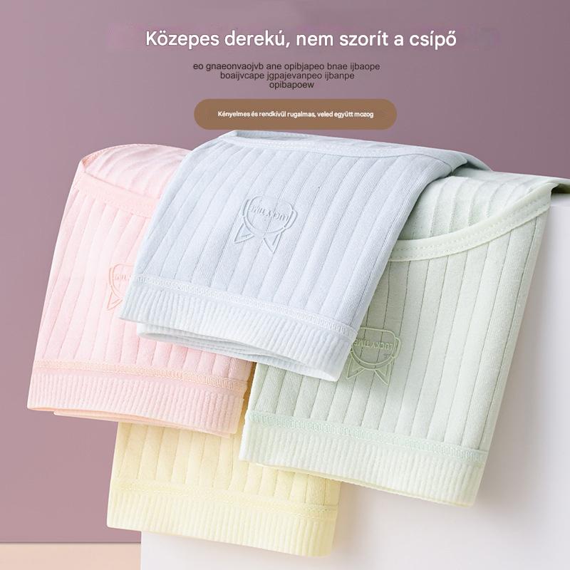 💖🔥【7 darabos csomag】Utolsó nap 50% kedvezmény: magas derekú, antibakteriális női pamut bugyi