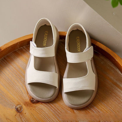 👡💥Ograničena ponuda【35-43】Nove retro sandale od mekane kože u umjetničkom stilu｜mekani potplat, udobne i ne umaraju stopala
